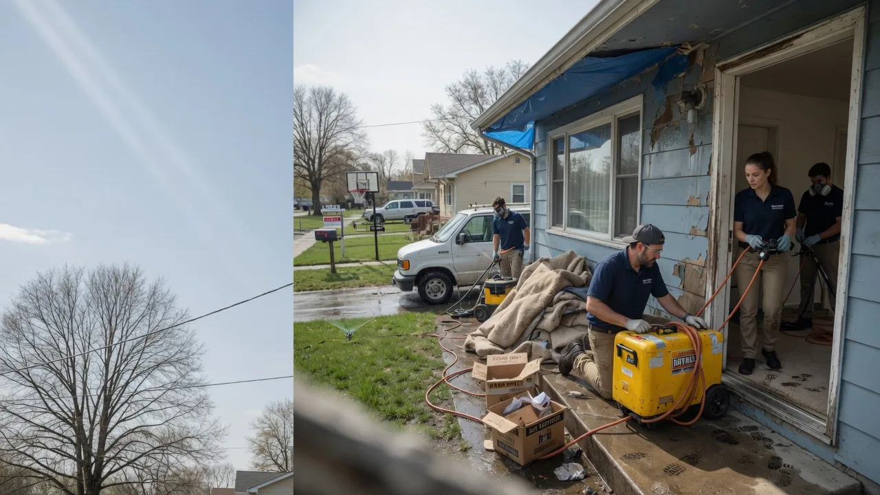 Basement Flood Cleanup in Wells, MN near me